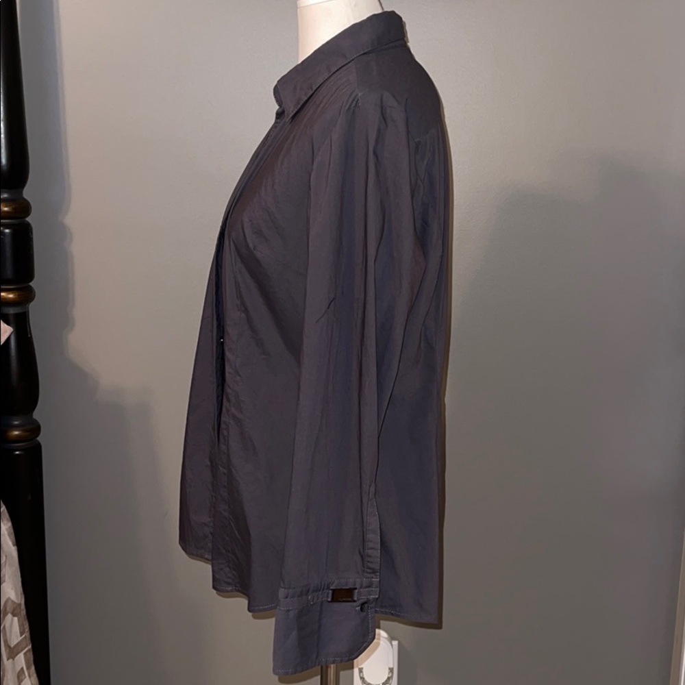 Gray Button Down - image 3